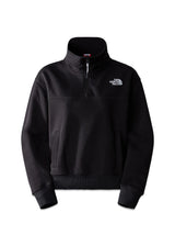 W ESSENTIAL QZ CREW - Tnf Black