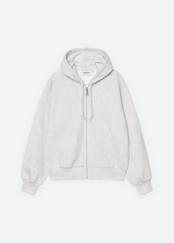 W Hooded Casey Jacket - Ash Heather / Silver