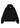W Hooded Casey Sweatshirt - Black / Silver-Hoodies-Carhartt WIP-Butler Loftet