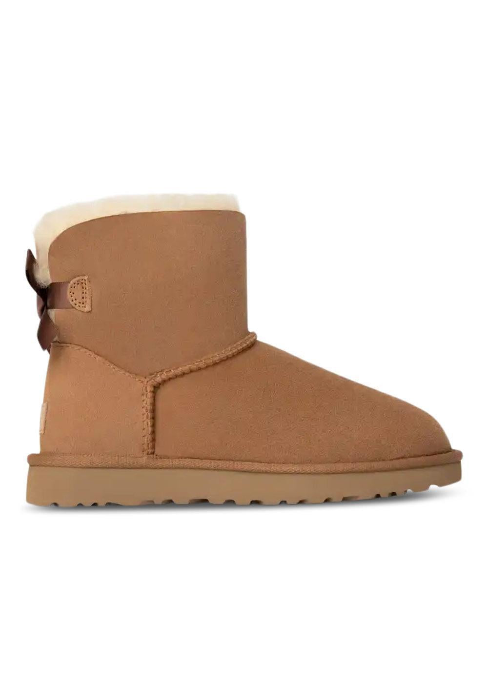 W Mini Bailey Bow II - Chestnut-Boots-UGG-Butler Loftet