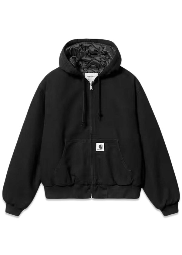 W OG Active Jacket - Black Rinsed-Outerwear-Carhartt WIP-Butler Loftet