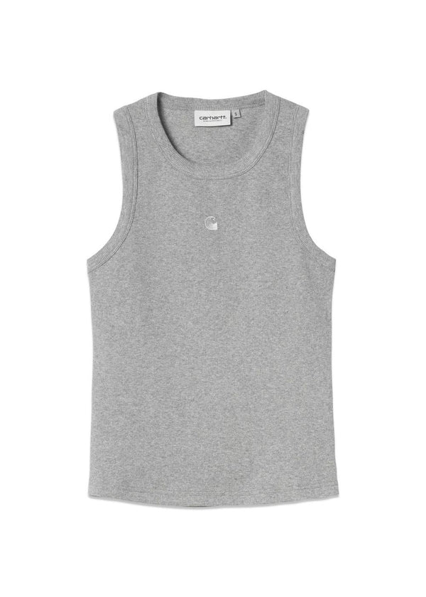W Philips A-Shirt - Grey Heather-Top-Carhartt WIP-Butler Loftet