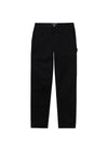 W Pierce Pant Straight - Black Garment Dyed