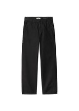 W Pierce Pant Straight - Black Rinsed