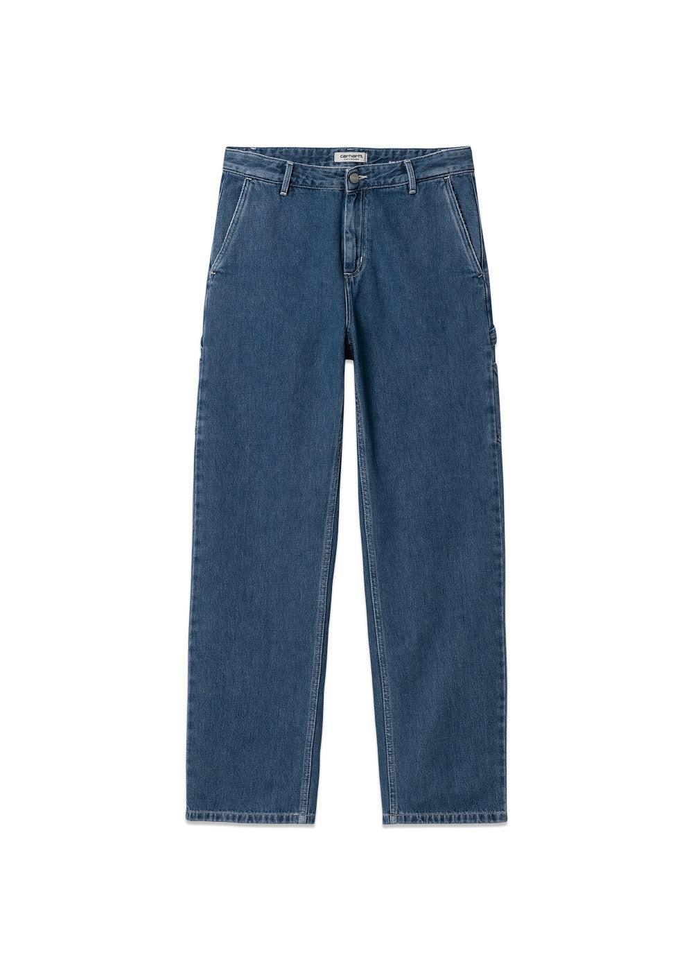 W Pierce Pant Straight - Blue Stone Washed