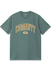 W S/S Lecture T-Shirt - Silver Pine-T-shirts-Carhartt WIP-Butler Loftet