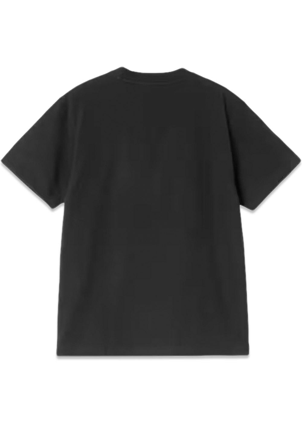 W S/S Wild Dog T-Shirt - Black-T-shirts-Carhartt WIP-Butler Loftet