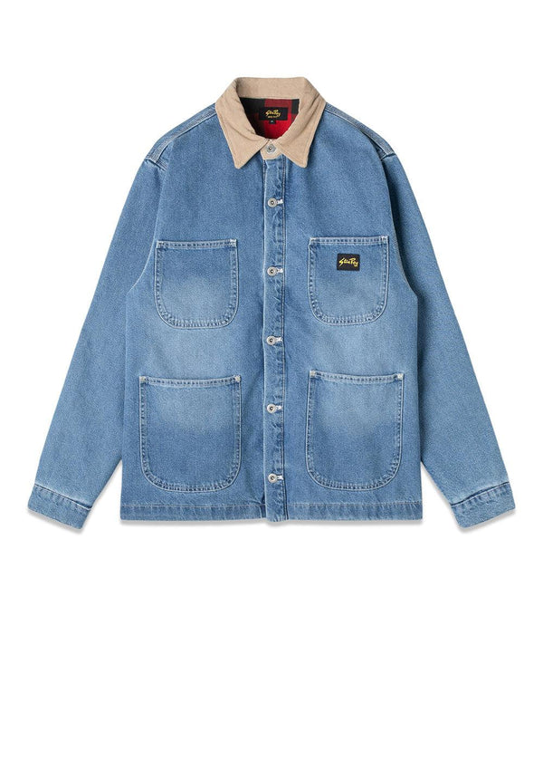 Stan Rays WINTER BARN COAT - Vintage Stonewashed Denim. Køb denimjakker her.