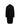 WOMEN OVERCOAT PRESSED WOOL - Black