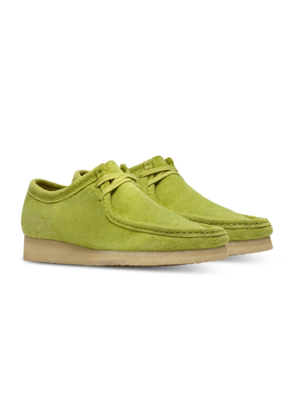 Wallabee G - Lime Suede-Shoes-Clarks Originals-Butler Loftet