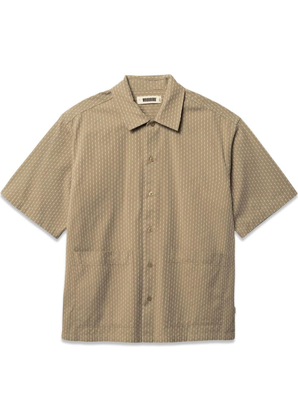 Wang Shiko Shirt - Stone-Shirts-Woodbird-Butler Loftet