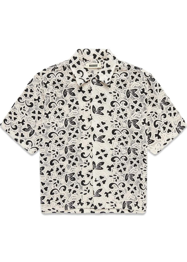 Wang Soul Shirt - Off White-Shirts-Woodbird-Butler Loftet