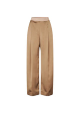 Wide Leg Long Pants - Tigers Eye-Pants-Stine Goya-Butler Loftet