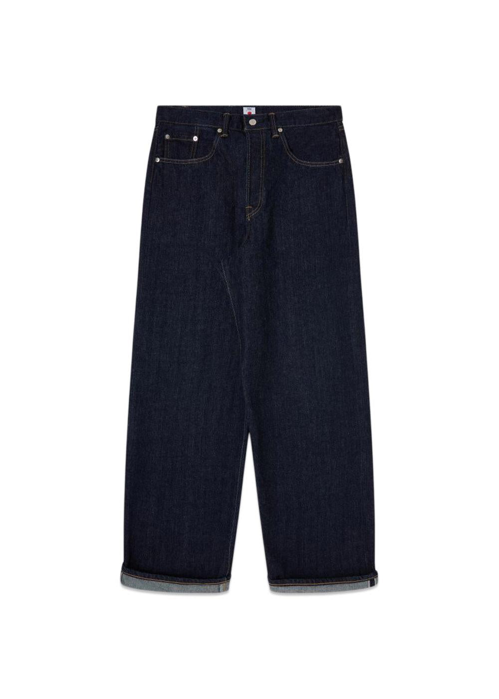 Wide Pant Rinsed - Blue-Jeans-Edwin-Butler Loftet