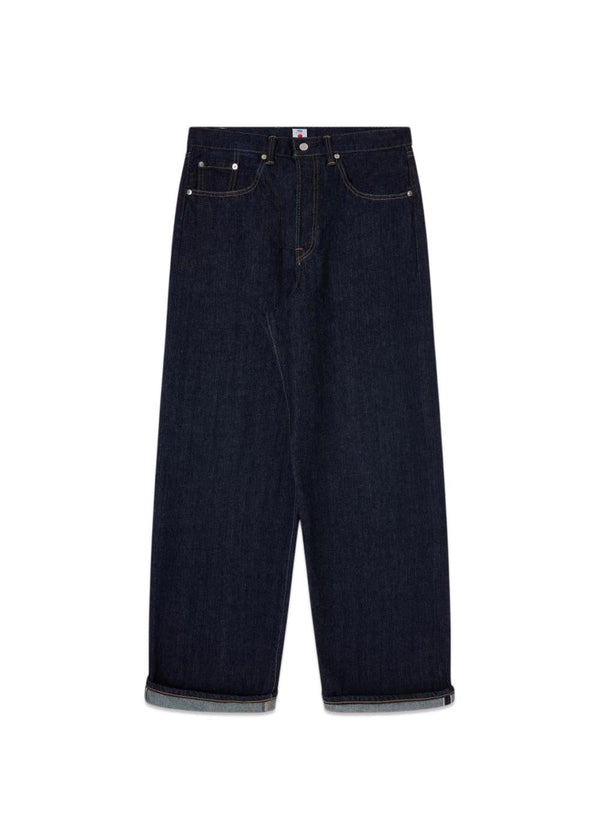 Wide Pant Rinsed - Blue-Jeans-Edwin-Butler Loftet