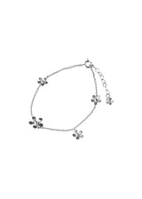 Wild Poppy Bracelet - Silver