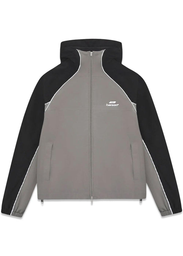 Windbreaker - Black / Ghost Grey-Outerwear-Bareen-Butler Loftet