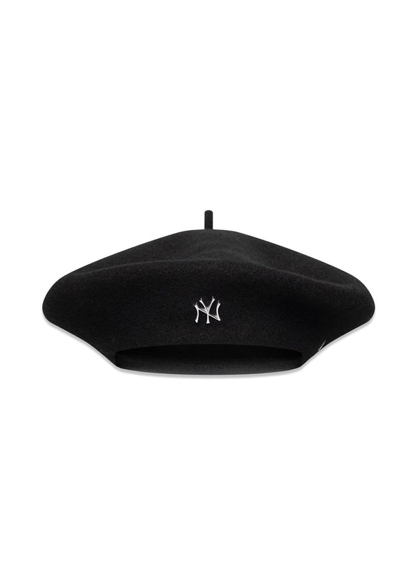 Wool Pin Beret NEYYAN - Black-Headwear-New Era-Butler Loftet