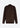 Wool Quater Zip Sweater - Brown