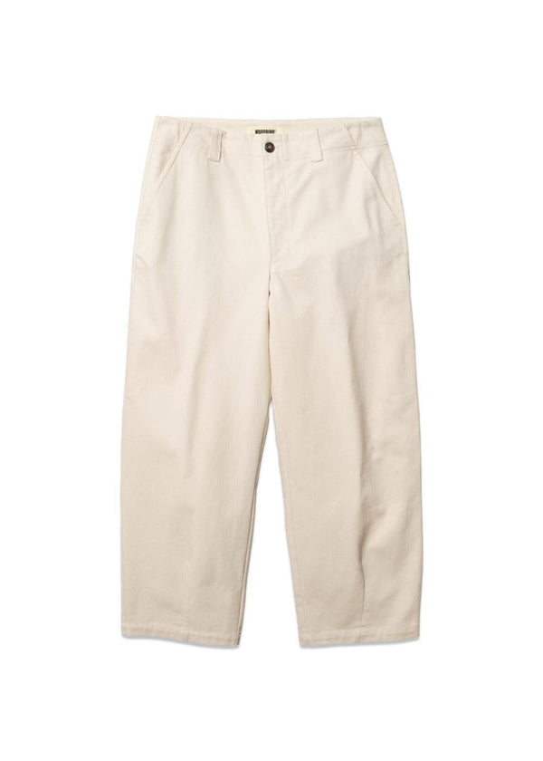 Wu Chino Pants - Off White-Pants-Woodbird-Butler Loftet