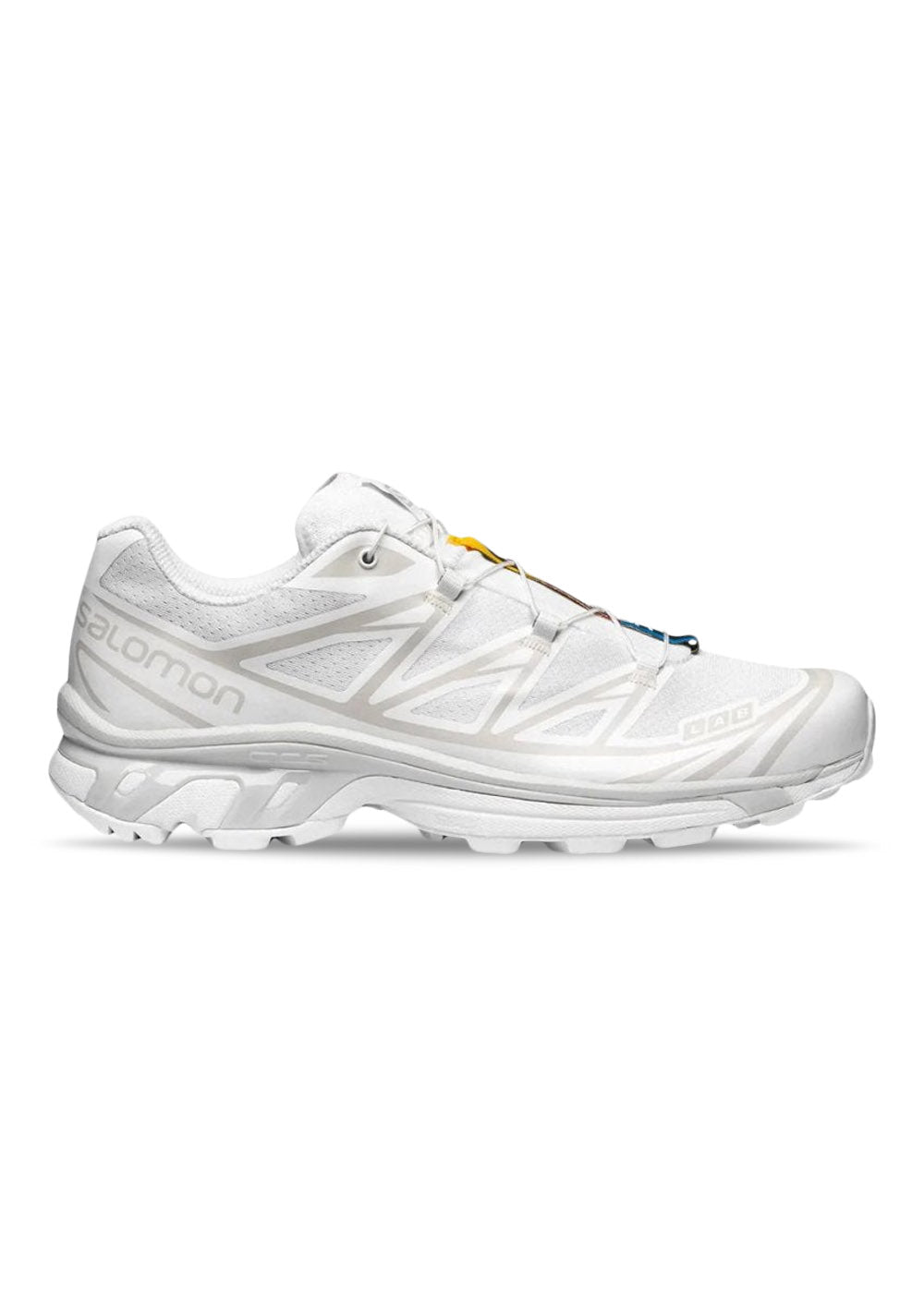 Salomon XT-6 White/White Lunar Rock