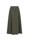 Yara Poplin Skirt - Army