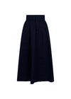 Yara Poplin Skirt - Black