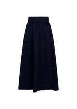 Yara Poplin Skirt - Black