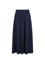 Yara Poplin Skirt - Navy