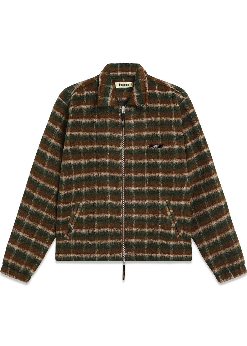 Youth Fuzzy Jacket - Dark Green