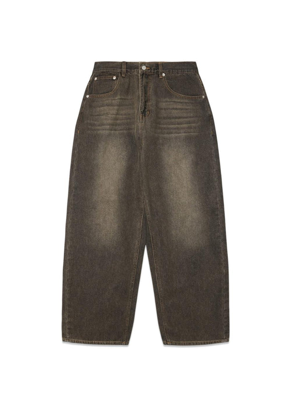 Yuto Tobi Jeans - Vintage Grey-Jeans-Woodbird-Butler Loftet