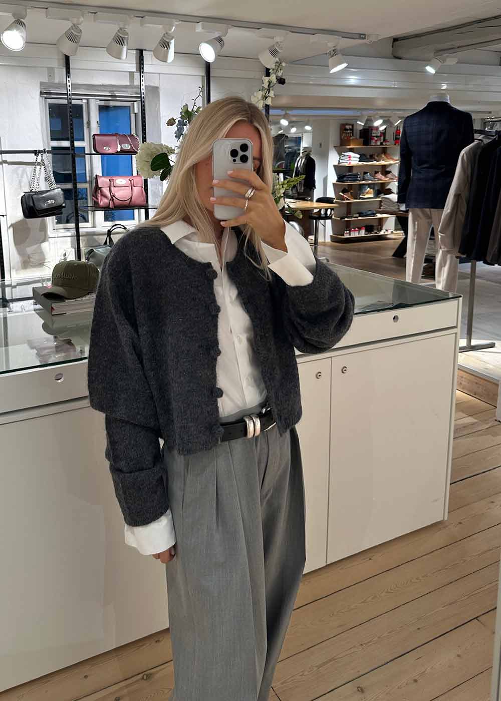 ZHAREA - Grey Melange-Knitwear-By Malene Birger-Butler Loftet