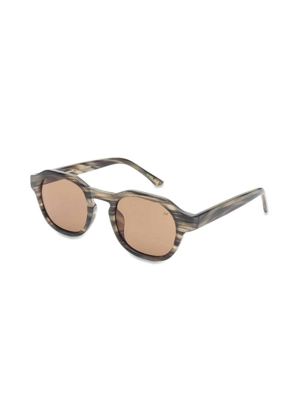 Zan - Striped Horn-Sunglasses-A. Kjærbede-Butler Loftet