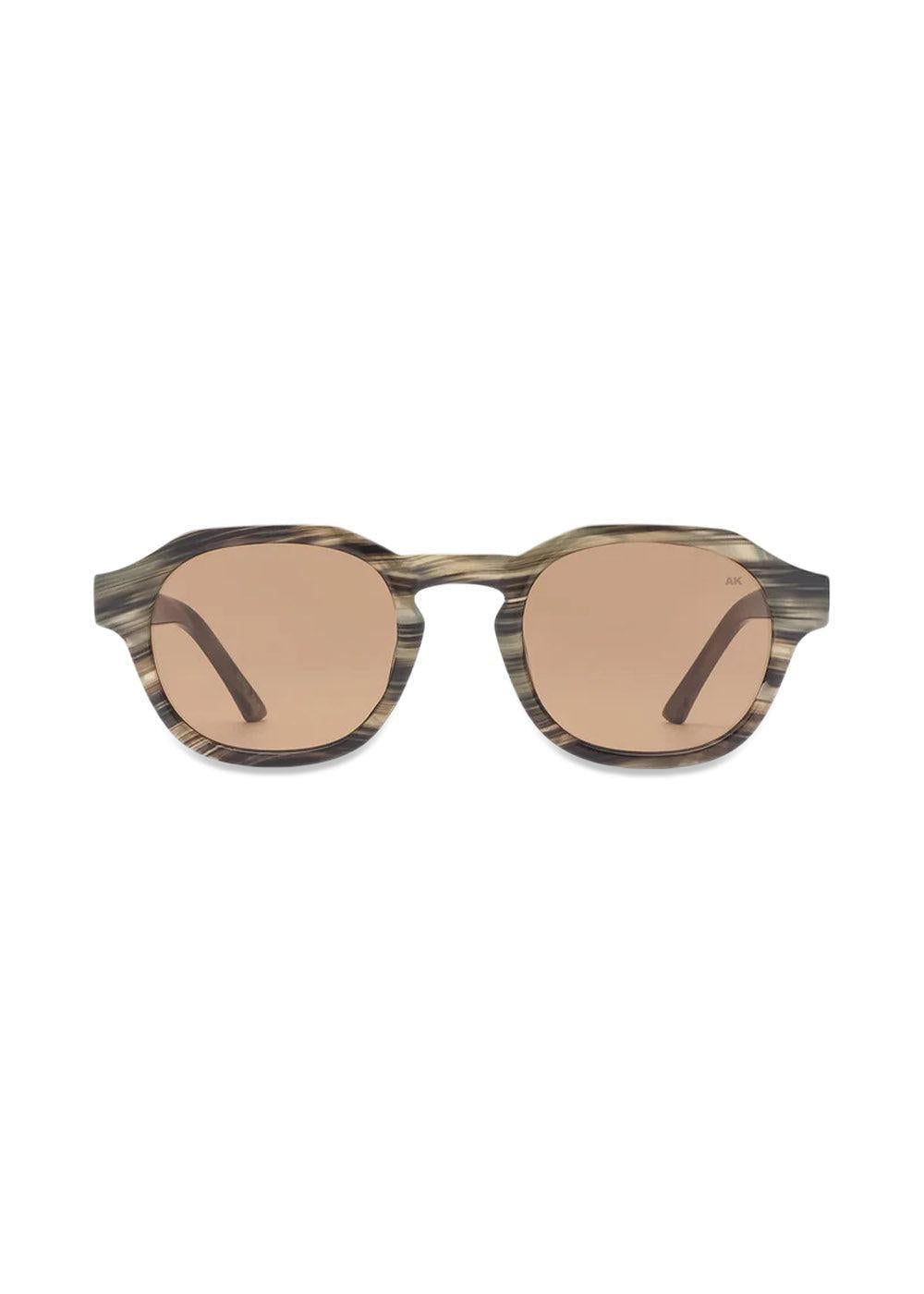 Zan - Striped Horn-Sunglasses-A. Kjærbede-Butler Loftet