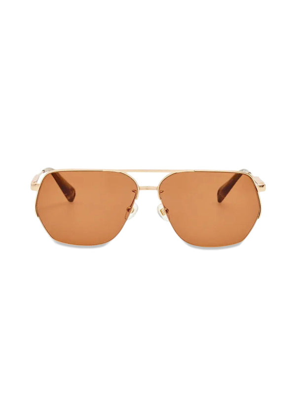AVIADOR - Light Gold/Brown/Khaki