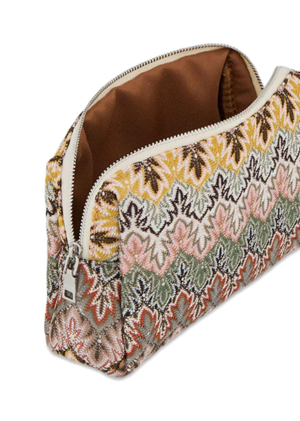 Pala Pouch Bag - Rose/Yellow/Green
