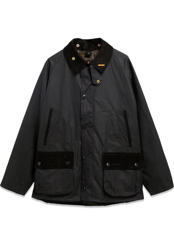 Barbour Icons Patch Bedale Wax Jacket - Sage