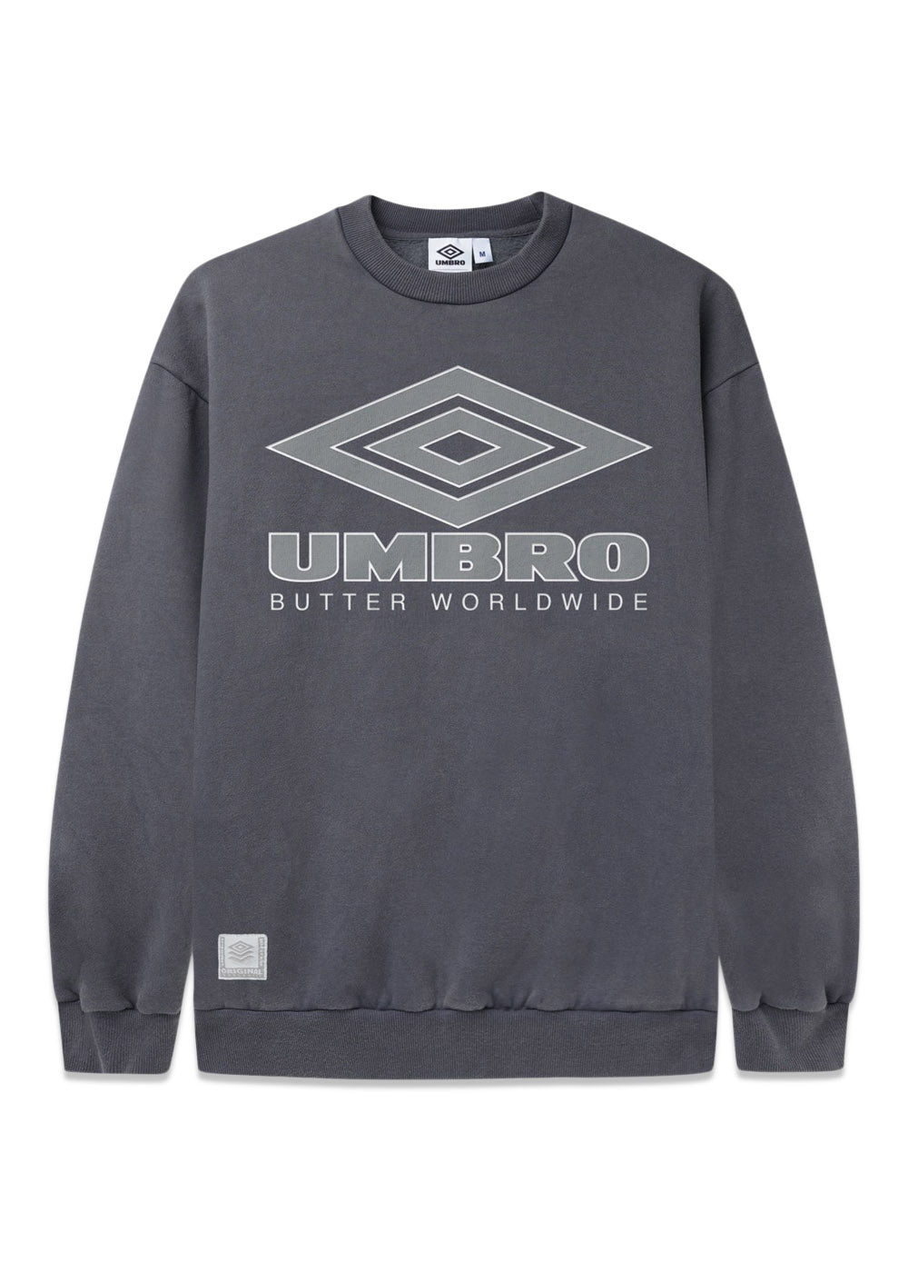 UMBRO Diamond Logo Crewneck - Washed Slate