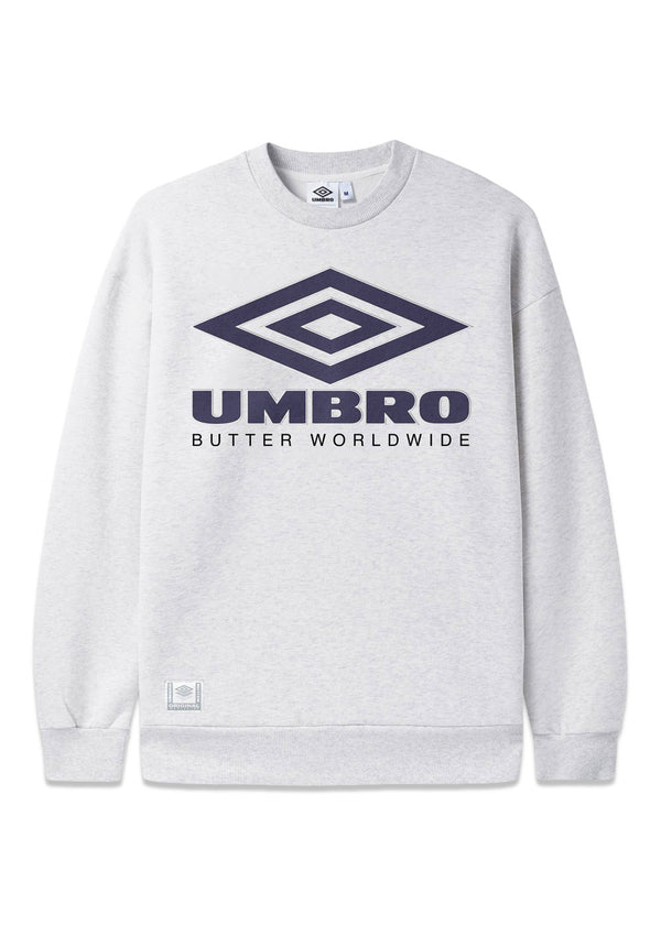 UMBRO Diamond Logo Crewneck - Ash