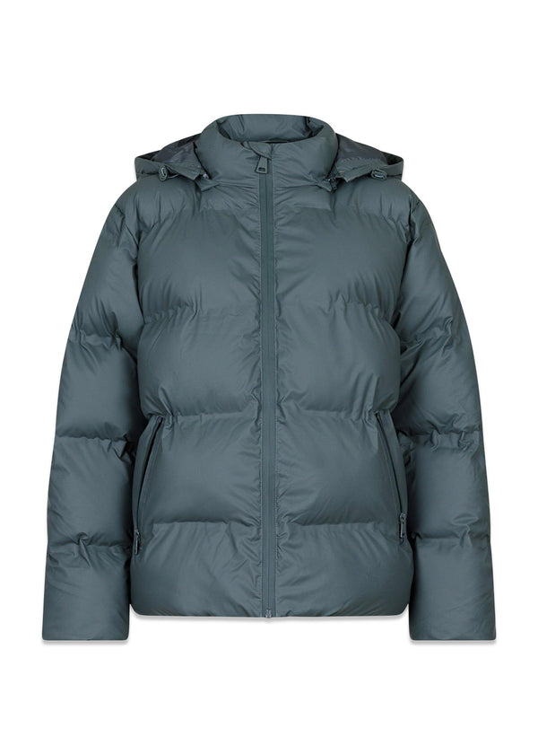 Fox C Puffer Jacket - Smoke Green