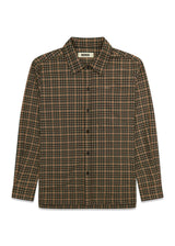 Glixto Check Shirt - Brown