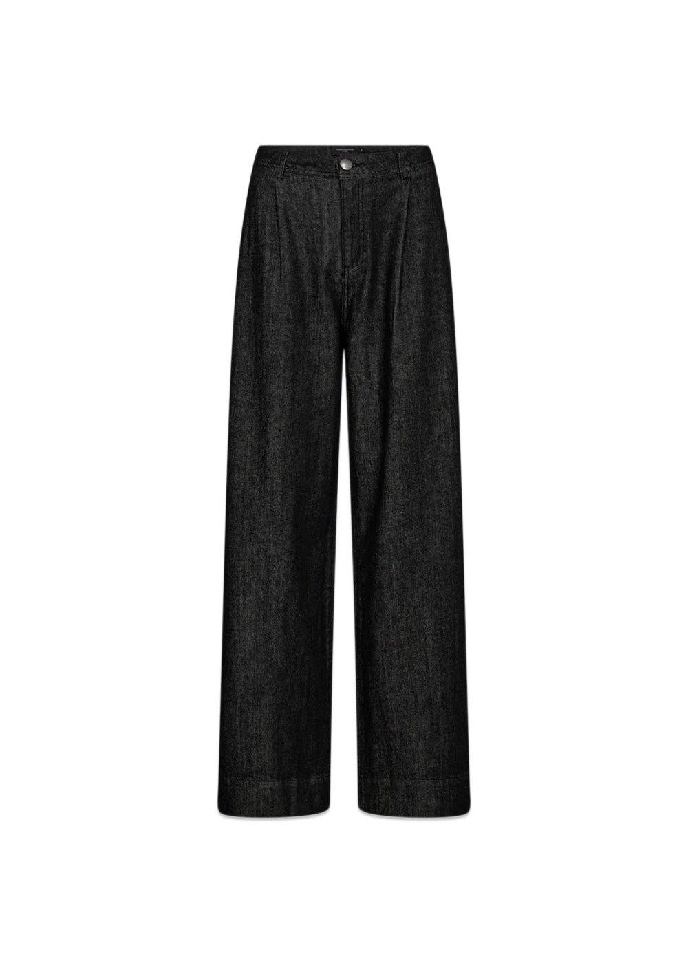 CMJEAN-WIDE-PANTS - Washed Black