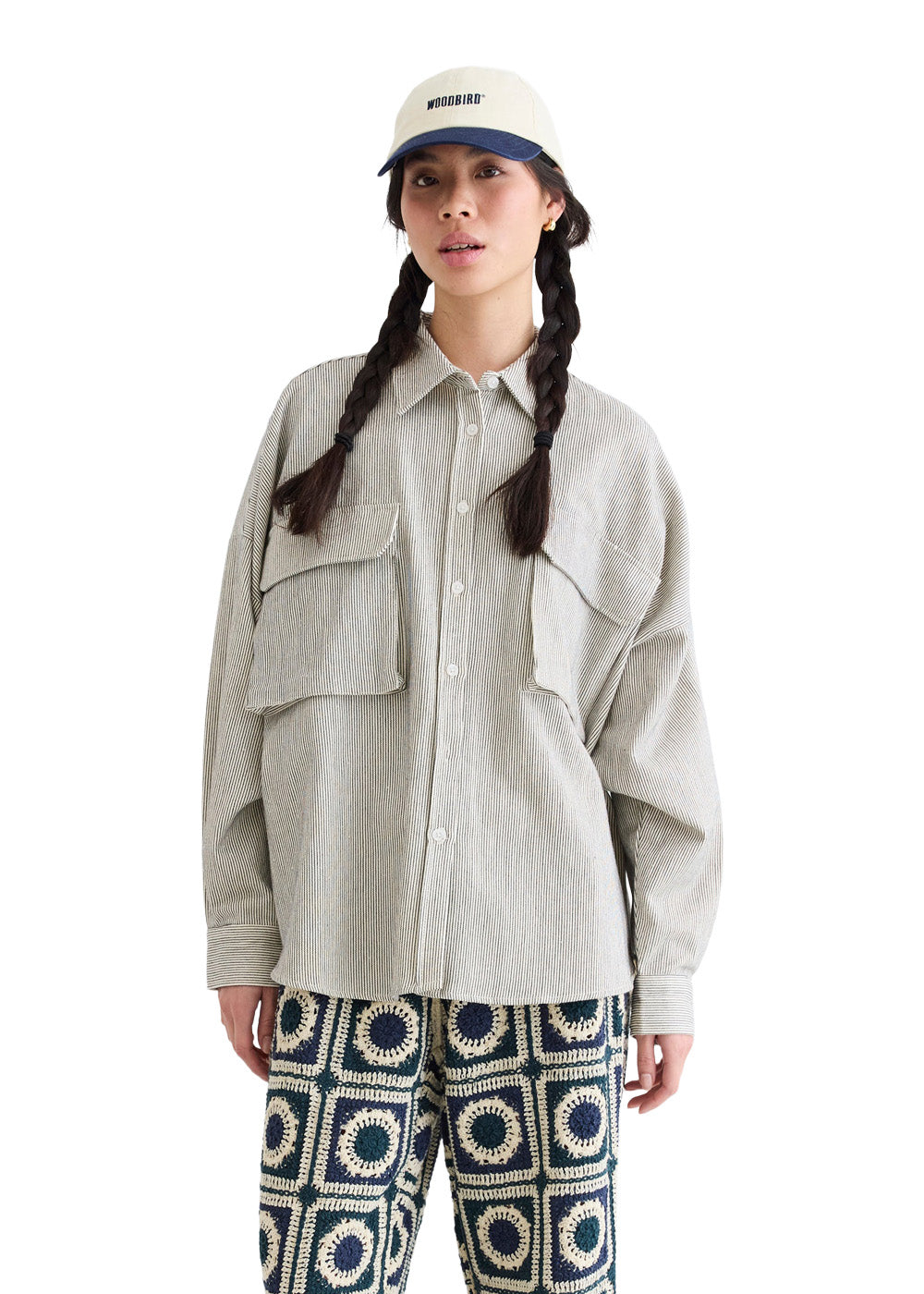 Kendal Cargo Shirt - Off White