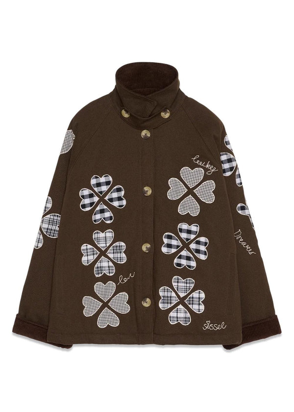 Lillibeth Jacket - Checked Brown