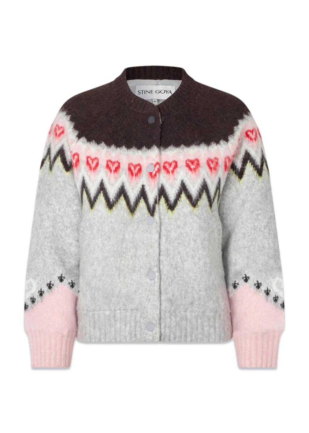 RAGLAN BOMBER JACKET - Fairisle
