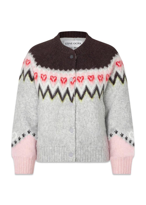 RAGLAN BOMBER JACKET - Fairisle