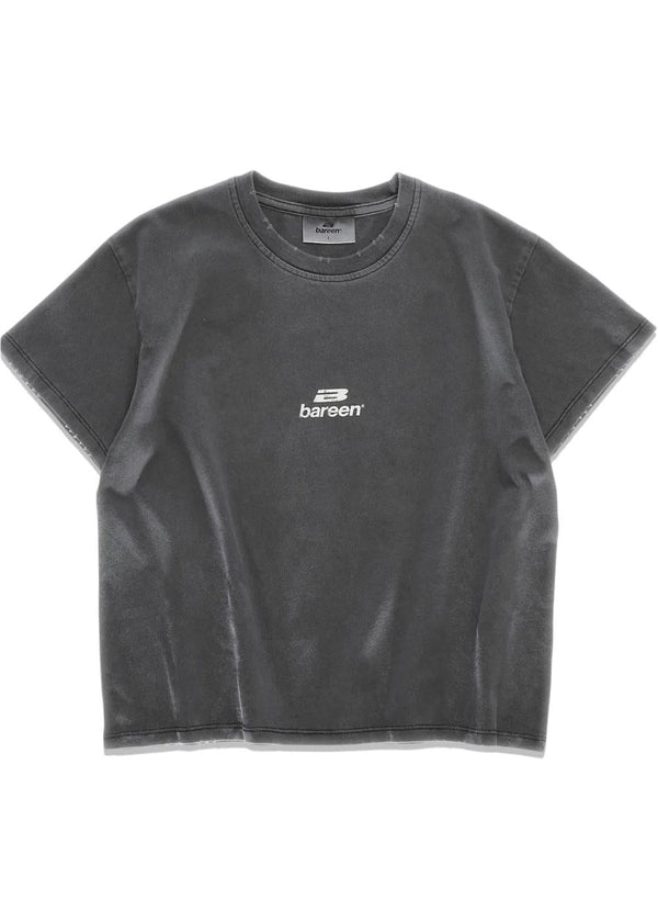 WMNS CROPPED T-SHIRT - Stone Black