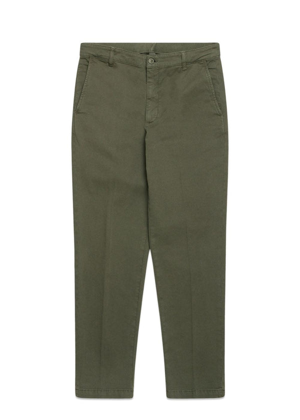 Woodbirds Tien Buzz Pant - Green. Køb bukser her.
