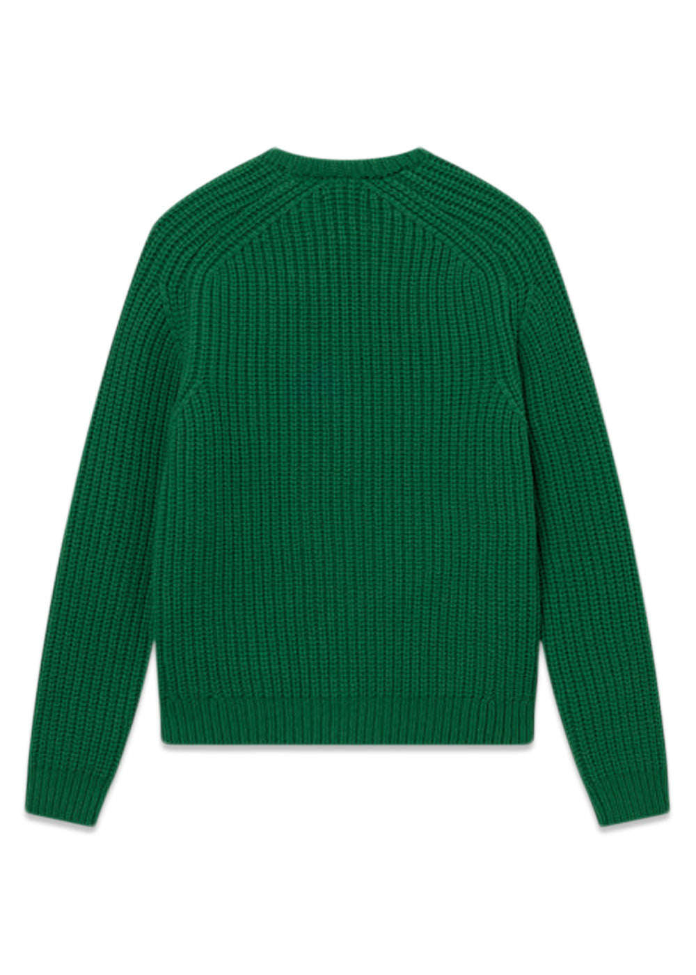 TRIP CHUNKY RIB KNIT - Green