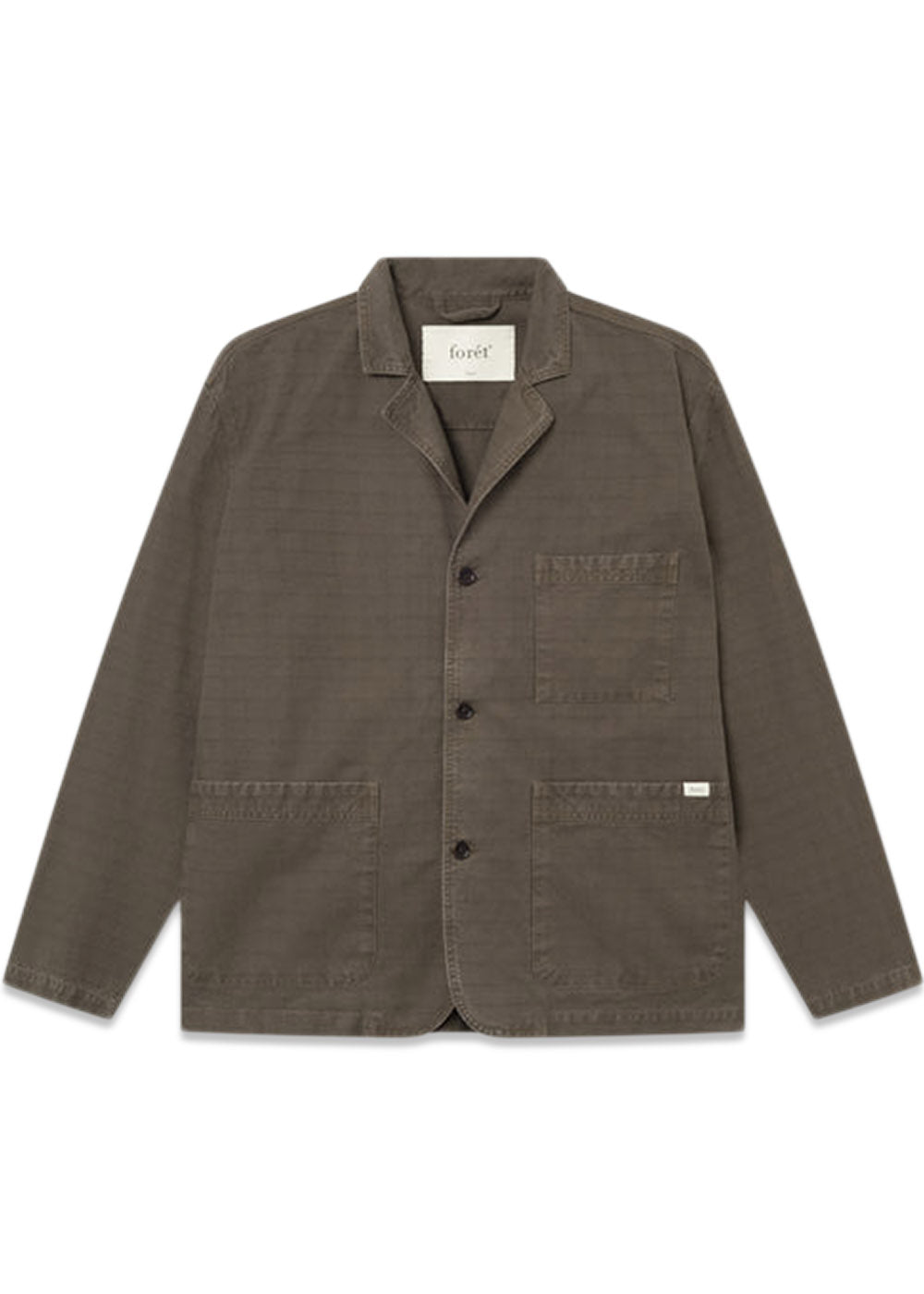 VALLEY UNCONSTRUCTED BLAZER - Cold Brown